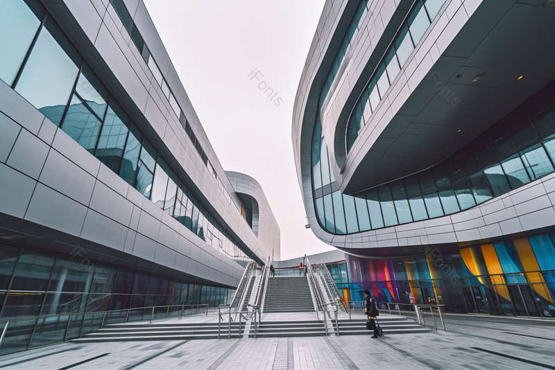 凌空SOHO楼梯写办公室字楼实拍照片,高清,摄影图,摄影图片,图片大全,摄影图免费下载